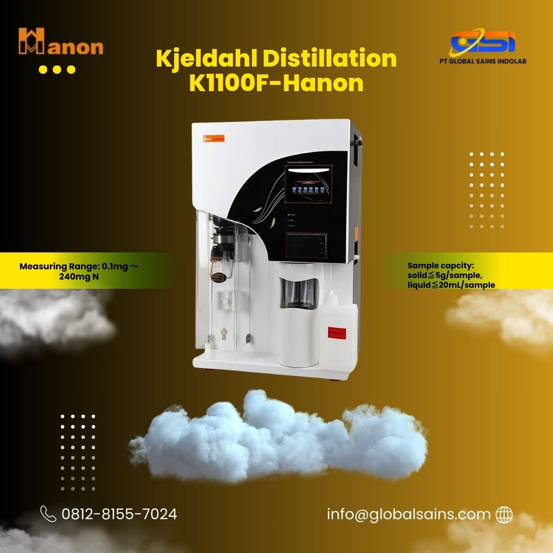 Kjeldahl Distillation K1100F Hanon